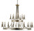 Currey and Company - 9582 - 30 Light Chandelier - Lodestar - Granello Silver Leaf/Antique Gold Leaf