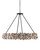 Oyster Shell Eight Light Chandelier (9672)