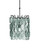 Currey and Company - 9920 - One Light Pendant - Airlie - Clear/Satin Black