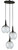 Currey and Company - 9969 - Three Light Pendant - Beckett - Emery Rust/Clear