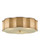 Currey and Company - 9999-0001 - LED Flush Mount - Wexford - Antique Brass/Frosted