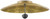 Currey and Company - 9999-0049 - Two Light Flush Mount - Pinders - Contemporary Gold Leaf/French Black