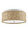 Colchester Raffia LED Flush Mount (9999-0056)