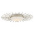 Currey and Company - 9999-0068 - One Light Flush Mount - Planisphere - Finish: Silver Leaf/White/Mirror