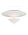 Currey and Company - 9999-0075 - One Light Flush Mount - Empyrean - Yeso Blanco