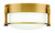 Hinkley - 3230HB - LED Flush Mount - Colbin - Heritage Brass