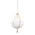Hudson Valley - 1020-VGL - One Light Pendant - Amberley - Vintage Gold Leaf