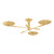 Hudson Valley - 1503-AGB - LED Semi Flush Mount - Johnson - Aged Brass