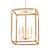 Hudson Valley - 1604-GL - Four Light Lantern - Laurenceston - Gold Leaf