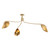 Avondale Three Light Semi Flush Mount (1753-AGB)