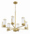 Whittley Six Light Chandelier (60126-SB)