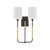 Hudson Valley - 2072-AGB/DB - Two Light Wall Sconce - Glenmont - Aged Brass