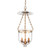Hudson Valley - 252-AGB-C1 - Three Light Pendant - Hampton - Aged Brass
