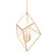 Hudson Valley - 2534-VGL - Five Light Lantern - Brookfield - Vintage Gold Leaf