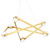 Hudson Valley - 2738-AGB - LED Chandelier - Orbit - Aged Brass