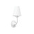 Hudson Valley - 2801-WP - One Light Wall Sconce - Winnipeg - White Plaster