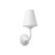 Hudson Valley - 2801-WP - One Light Wall Sconce - Winnipeg - White Plaster