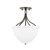 Hudson Valley - 2811-DB - One Light Semi Flush - Browne - Distressed Bronze