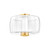 Hudson Valley - 2814-AGB - LED Flush Mount - Beau - Aged Brass