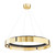 Hudson Valley - 2933-AGB/BK - LED Chandelier - Tribeca - Aged Brass