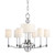 Hudson Valley - 3006-PN - Nine Light Chandelier - Waterloo - Polished Nickel