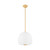 Hudson Valley - 3015-AGB - LED Pendant - Scranton - Aged Brass
