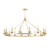 Hudson Valley - 3216-AGB - 16 Light Chandelier - Allendale - Aged Brass