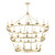 Hudson Valley - 3258-AGB - 36 Light Chandelier - Allendale - Aged Brass
