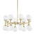 Hudson Valley - 3316-AGB - LED Chandelier - Astoria - Aged Brass