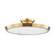 Hudson Valley - 3600-AGB - LED Flush Mount - Draper - Aged Brass