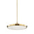 Hudson Valley - 3616-AGB - LED Pendant - Draper - Aged Brass