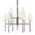 Hudson Valley - 3734-AOB - Nine Light Chandelier - Bowery - Aged Brass/Old Bronze