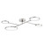 Hudson Valley - 4104-PN - LED Semi Flush Mount - Saturn - Polished Nickel