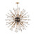 Hudson Valley - 5046-AGB - 12 Light Chandelier - Liberty - Aged Brass