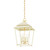 Hudson Valley - 5119-AGB/SSD - Four Light Lantern - Natick - Aged Brass