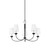 Hudson Valley - 5305-AI - Five Light Chandelier - Montpelier - Aged Iron