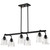 Nuvo Lighting - 60-8610 - Six Light Island Pendant - Grayson - Matte Black