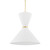 Hudson Valley - 5930-AGB - Two Light Pendant - Enid - Aged Brass