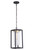Craftmade - ZA4821-MNSB - One Light Outdoor Pendant - Neo - Midnight / Satin Brass