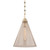 Hudson Valley - 6011-AGB - One Light Pendant - Newbury - Aged Brass
