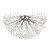 Hudson Valley - 6028-PN - Six Light Semi Flush Mount - Dunkirk - Polished Nickel