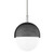 Hudson Valley - 6114-PN/BK - One Light Pendant - Nyack - Polished Nickel/Black