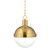 Hudson Valley - 612-AGB - One Light Pendant - Lambert - Aged Brass