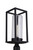 Craftmade - ZA4825-MN - One Light Post Mount - Neo - Midnight