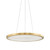 Hudson Valley - 6324-AGB - LED Chandelier - Eastport - Aged Brass