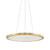 Hudson Valley - 6324-AGB - LED Chandelier - Eastport - Aged Brass