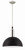 Craftmade - ZA4921-MNSA - One Light Outdoor Pendant - Kahn - Midnight/Satin Aluminum