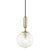 Hudson Valley - 7110-AGB - One Light Pendant - Jewett - Aged Brass