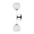 Hudson Valley - 7122-PN - LED Wall Sconce - Melton - Polished Nickel