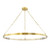 Hudson Valley - 7142-AGB - LED Chandelier - Rosendale - Aged Brass